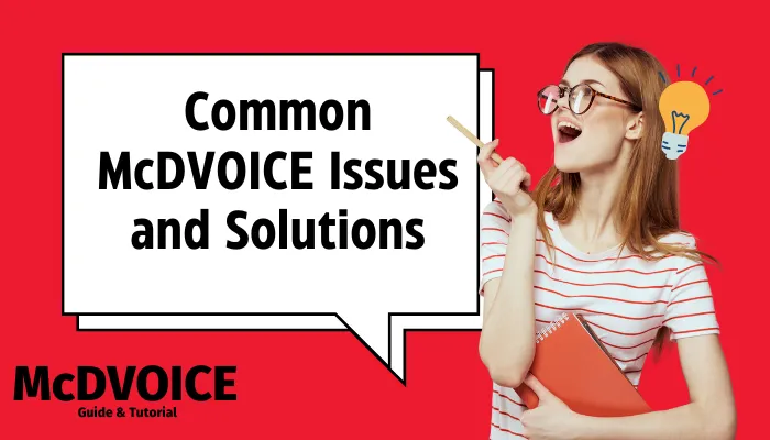 Common McDVOICE Issues and Solutions