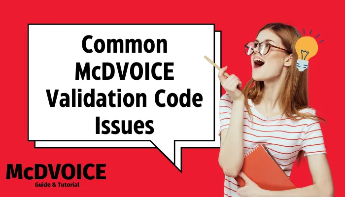 Common McDVOICE Validation Code Issues