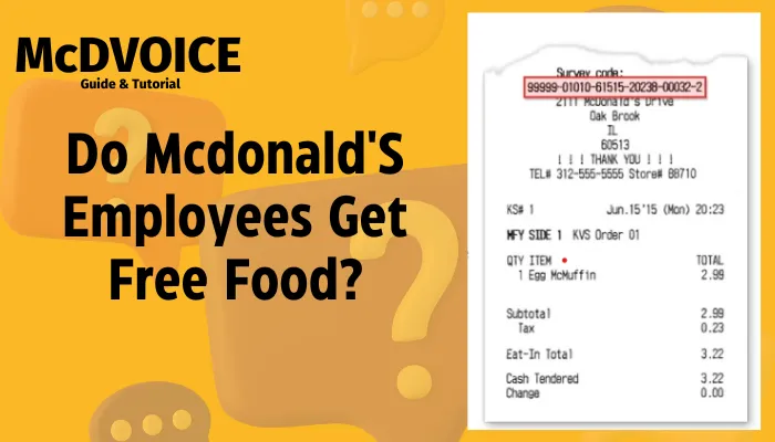 Do Mcdonald'S Employees Get Free Food?