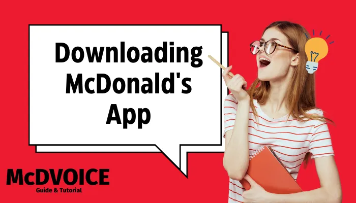 Downloading McDonald's App