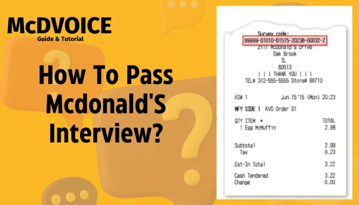 How To Pass Mcdonald'S Interview?