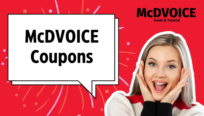 McDVOICE Coupons