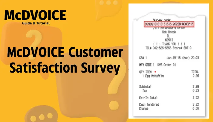 McDVOICE Customer Satisfaction Survey