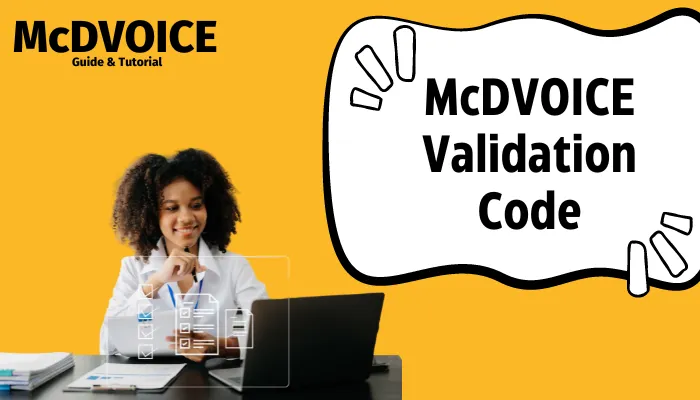 McDVOICE Validation Code